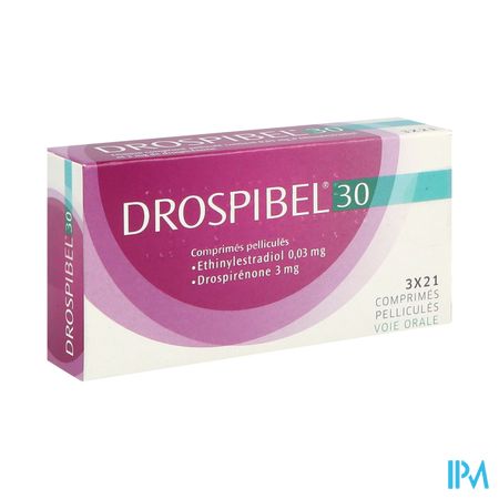 Drospibel 30mcg/3mg Comprime 21 X3