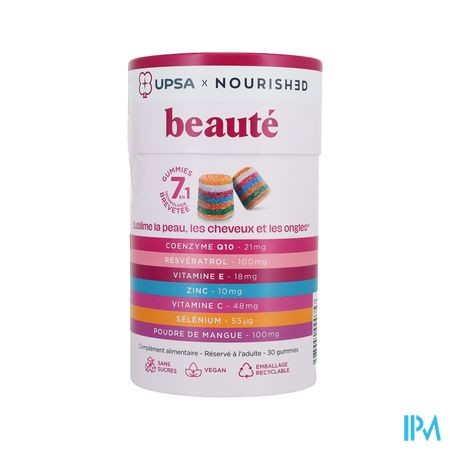 Upsa X Nourished Beaute 7en1 Gommes 30