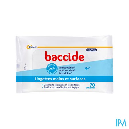 BACCIDE LINGETTE PAQUET 70