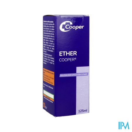 Cooper Ether Solution Pour Application Cutanee 125ml