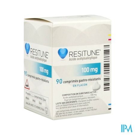 RESITUNE 100MG CPR FL 90