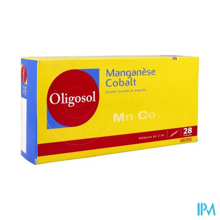 Oligosol Manganese Cobalt Solution Buvable Ampoule 2ml 28