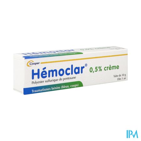 HEMOCLAR 0,5% CR TUB 30G