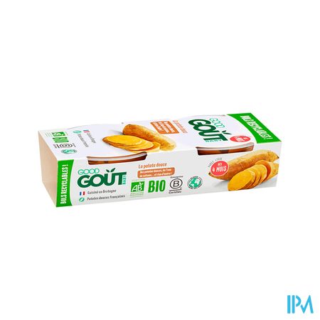 Good Gout Baby Bols Patate Douce 120g X2