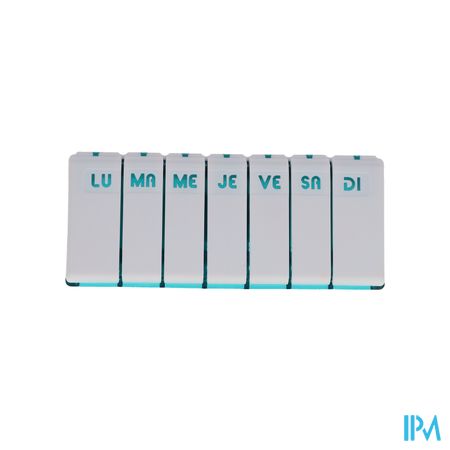 Pilbox Tempo Distributeur Hebdomadaire Gris
