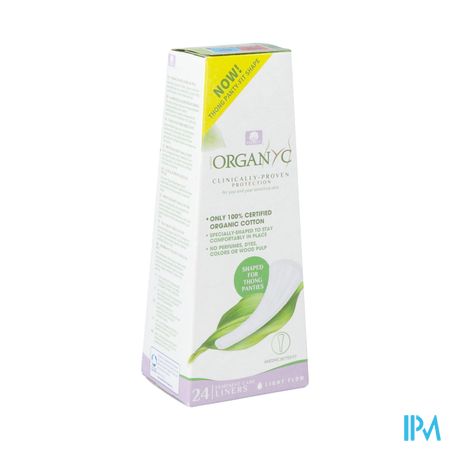 Organyc Protege Slip Sting Tanga 24