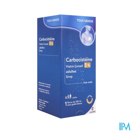 CARBOCISTEINE 5% AD MYL SP 200ML