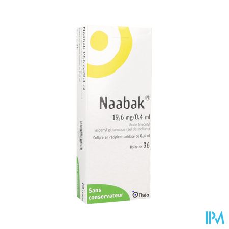NAABAK 19,6MG/0,4ML COL UNIDOSE 36
