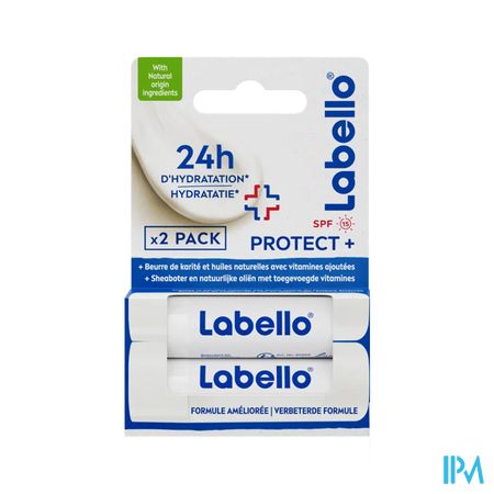 LABELLO DUO PROTECT+ SOIN LEVRE