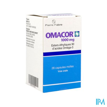 Omacor 1000mg Capsule Molle 28