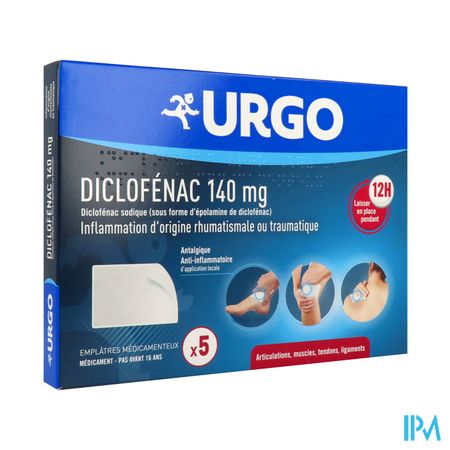 Diclofenac Urgo 140mg Emplatre Medicamenteux 5