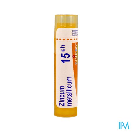 ZINCUM METAL. 15CH TG B