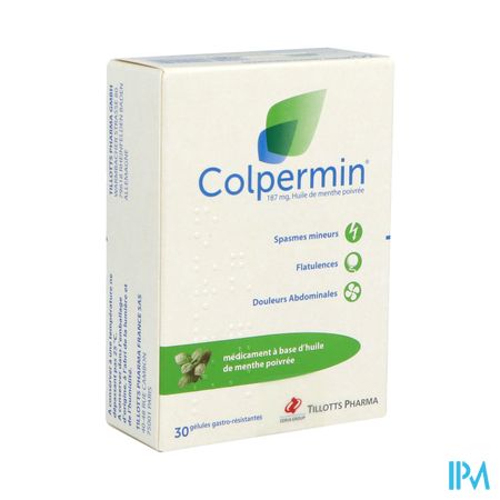 COLPERMIN 187MG GELULE 30