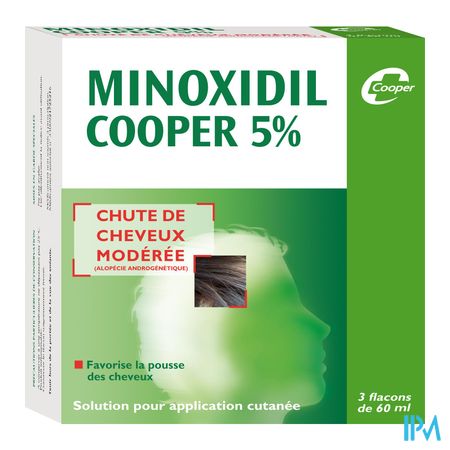 MINOXIDIL 5% COOPER SOL EXT.60ML3