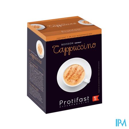 Protifast Boisson Chaude Cappuccino Sachet X7