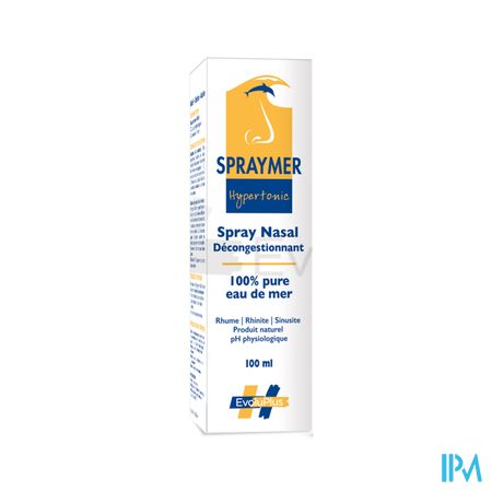 Evoluplus Spraymer Hypertonic Decongestionnant Spray 100ml
