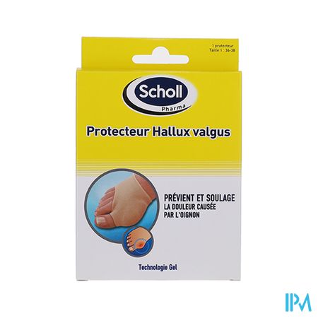 Scholl Hallux Valgus Protege Oignons P36/38