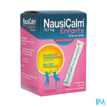 Nausicalm Enfant Sirop Sachet 5ml 15