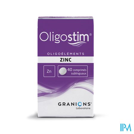 Oligostim Zinc Comprime Sublingual 40