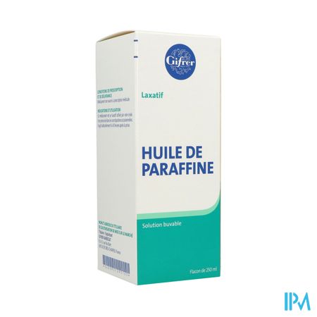 PARAFFINE HUILE GIFRER 250ML