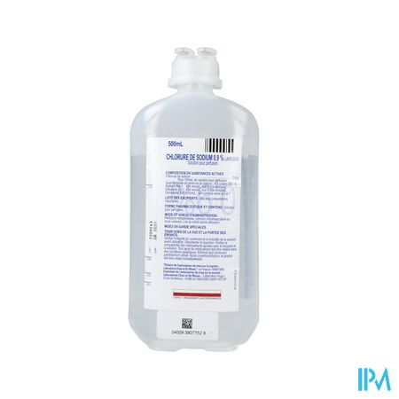 Lavoisier Sodium Chlorure 0.9% So Inj F Pol 500ml