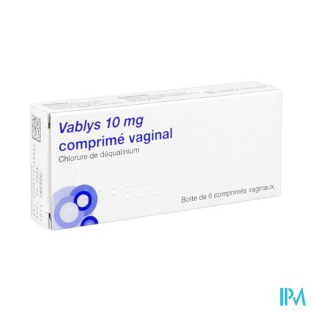 Vablys 10mg Comprime Vaginal 6