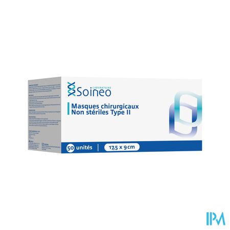 Soineo Masque Chirurgical Adulte Type 2 50