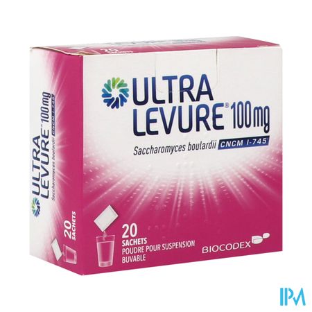 ULTRA LEVURE 100MG SACHET 20