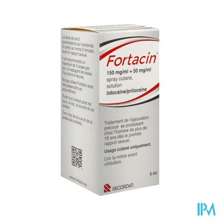 Fortacin 150mg/ml + 50mg/ml Spray Cutane 5ml