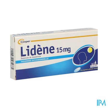 LIDENE 15MG CPR SECABLE 10