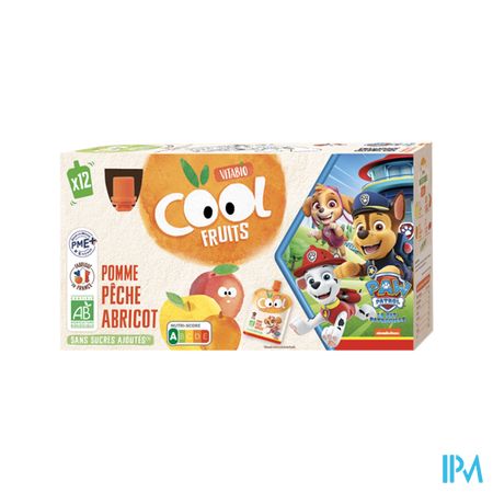 VITABIO COOL POM/PECH/ABRIC 12X90G