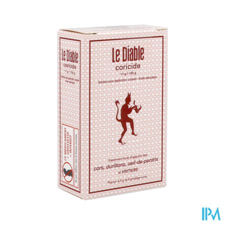 CORICIDE LE DIABLE 11G/100G SOL5ML