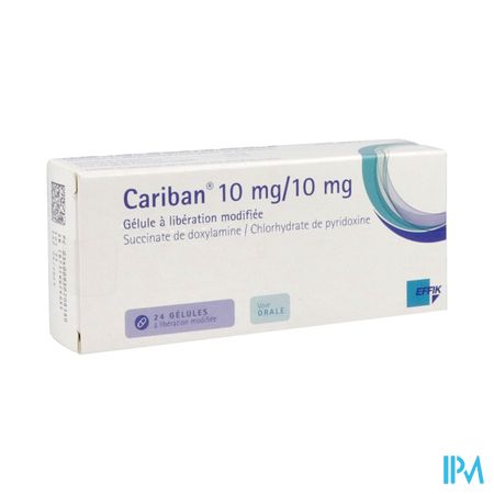Cariban 10mg/10mg Gelule Liberation Modifiee 24