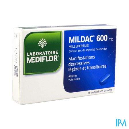 Mildac 600mg Comprime 15