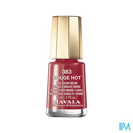 MAVALA VERNIS ONGL ROUGE HOT 383