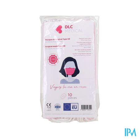 DLC MEDICAL MASQ CHIR ROSE X10