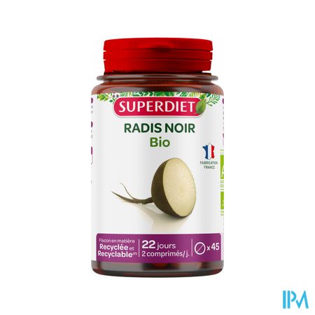 Superdiet Radis Noir Bio Comprime 45