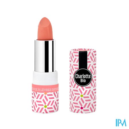 Charlotte Bio Rouge A Levres Bois De Rose Brillant 3g5