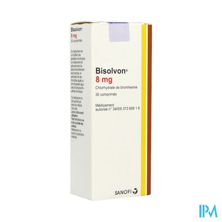 BISOLVON 8MG CPR 30