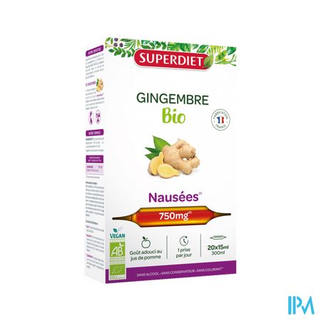 SUPERDIET GINGEMBRE BIO AMP20