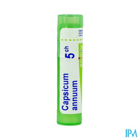 Boiron Capsicum Annuum 5ch Granules 4g