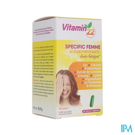Vitamin 22 Specific Specific Femme Gelule 60