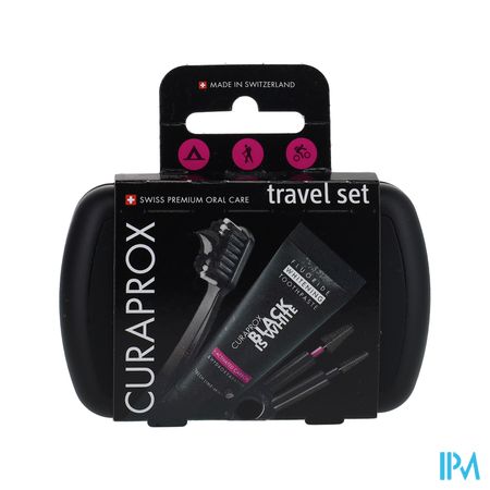 CURAPROX KIT VOYAGE BLACK IS WHITE