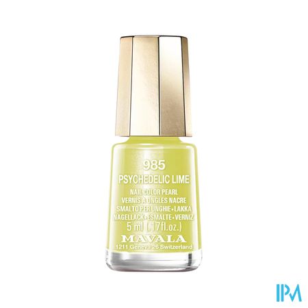 Mavala Vernis A Ongles Mini Color's Psychdelic Lime 5ml