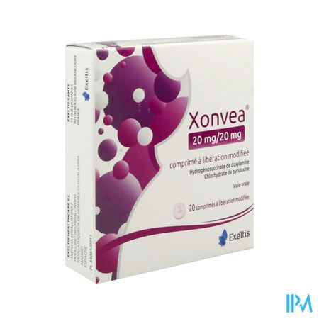Xonvea 20mg/20mg Comprime A Liberation Modifiee 20