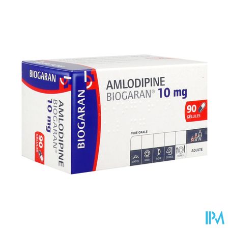 Amlodipine Biogaran 10mg Gelule 90 — Pharmacie Européenne 24/24 by Nexum