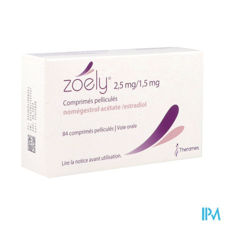 Zoely 2mg5/1mg5 Comprime 28 X3