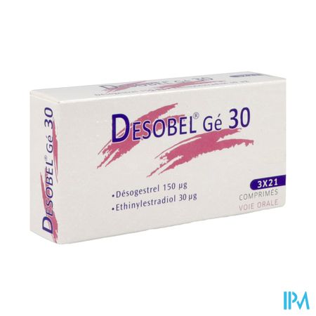 Desobel 150mcg/30mcg Comprime 21 X3