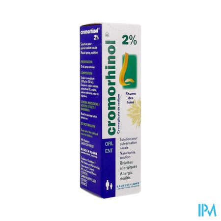 CROMORHINOL 2% PULV NAS 15ML