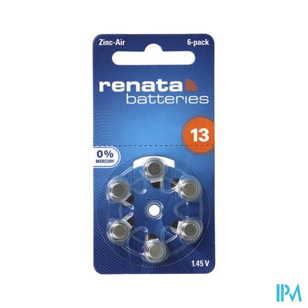 PILE RENATA AUDIO ZA13 1,45V 6